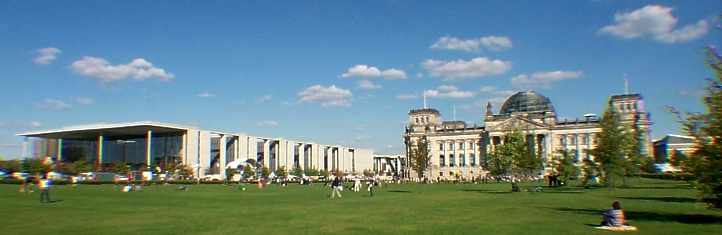 Paul-Lbe-Haus und das Reichstagsgebude