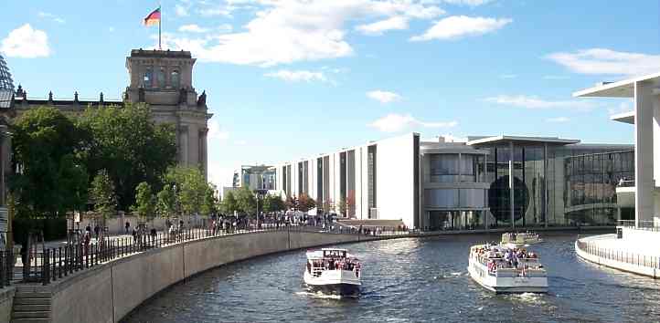 Reichstagsgebude und Paul-Lbe-Haus