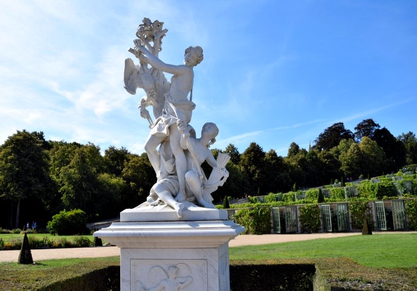 Element Luft - Figurenrondell Sanssouci.
