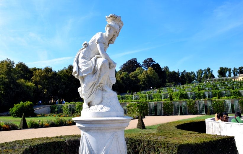 Athene / Minerva - Figurenrondell Sanssouci