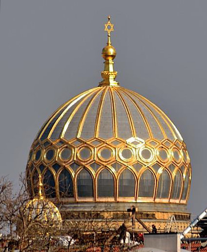 Kuppel der Synagoge - Oranienburger Strae
