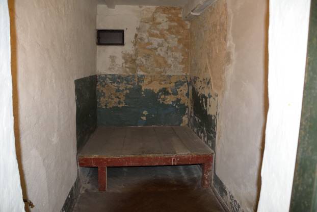 Eine der Zellen im KGB Gefngnis Leistikowstr. - Potsdam