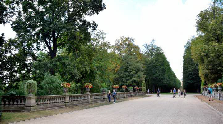 Kronprinzenbrcke am Orangerieschloss - Sanssouci.