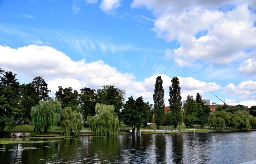 Am Ufer des Hohenzollernkanals.