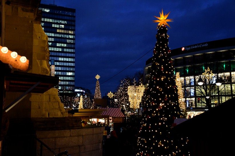 Weihnachten auf dem Breitscheidplatz.