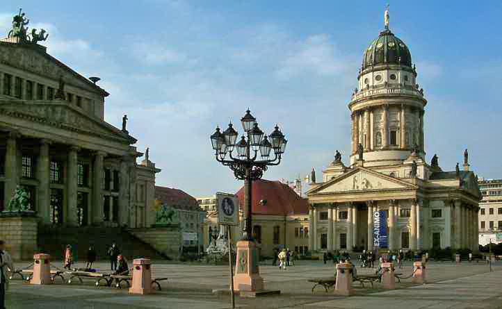 Franzsischer Dom am Gendarmenmarkt in Berlin.