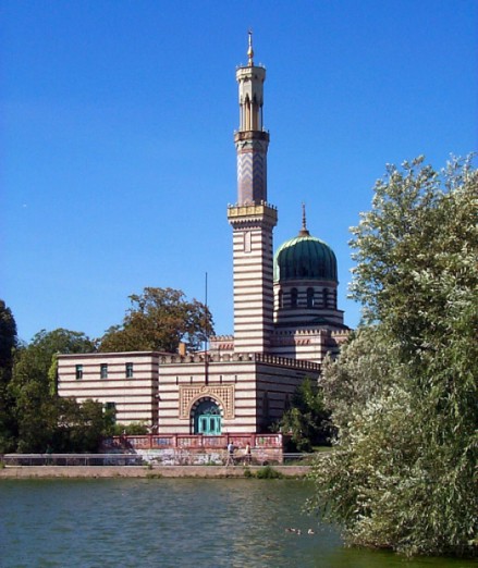 Moschee - Pumpstation fr Park Sanssouci.